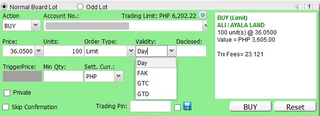 how to buy stocks online using bdo nomura