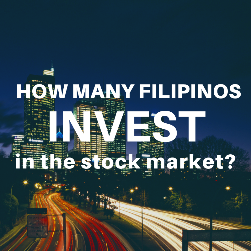 how many filipinos invest stock market