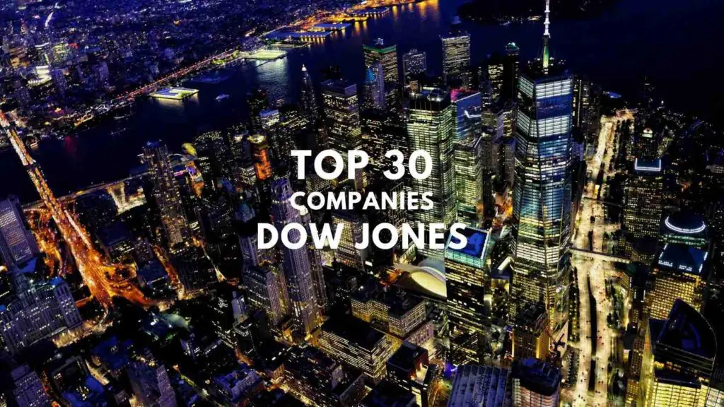 top 30 companies dow jones index