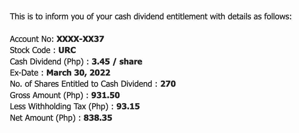top dividend stocks philippines 2022