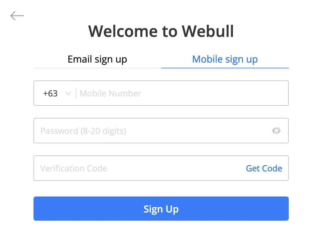 open webull account procedures